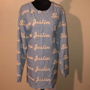 Denim and Cream Women's Dress